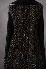 Black Kamdani Pitta Aanarkali